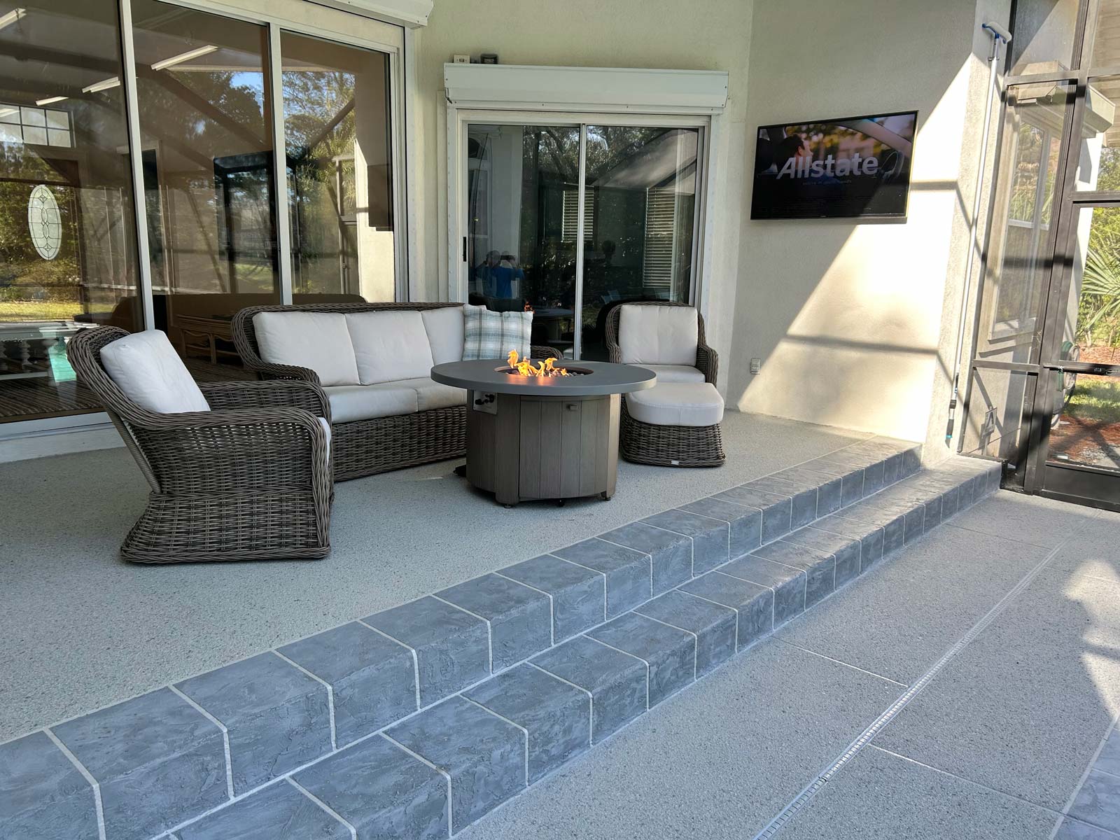 Decorative Concrete Resurfacing in Jacksonville, Florida
