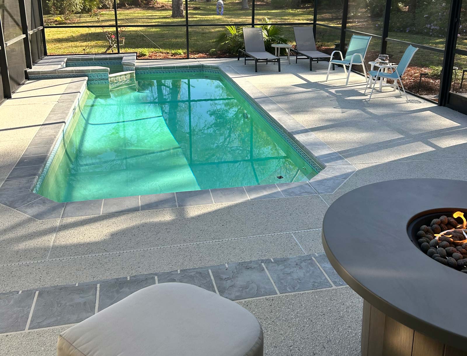 Decorative Concrete Resurfacing in Jacksonville, Florida